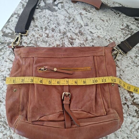 Sundance Brown Leather Crossbody - Picture 10 of 13